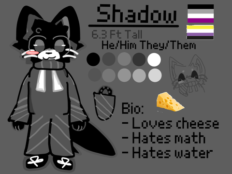 Shadow And Ginger’s Ref [REDESIGNED AND WITH OTHER THINGS] [RESHARED]
