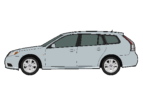 Wilma's 2011 Saab 9-3 Aero SportCombi