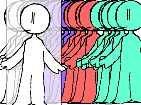 Looping the rooms meme template 