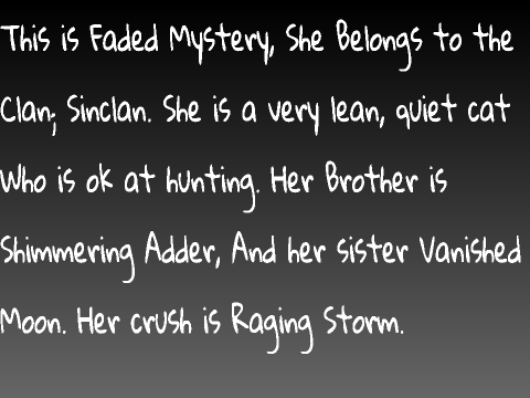 Faded Mystery