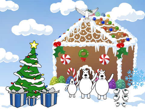 The Christmas Bear Family Mucic Box