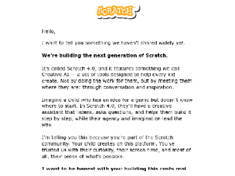 Scratch 4.0 is almost here...