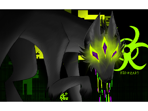 Wolf art contest entry! 