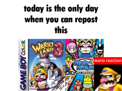 wario reaction