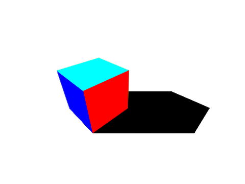 3D shadow test