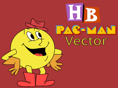 Hanna-Barbera Pac-Man Vector