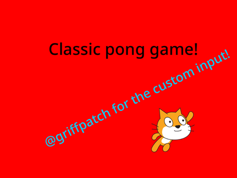 Basic pong!