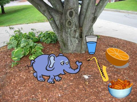 Sax-playing Elephant