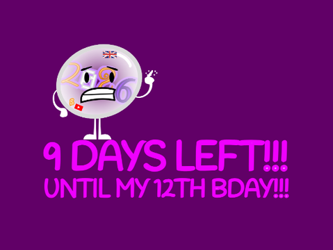 9 DAYS!!!