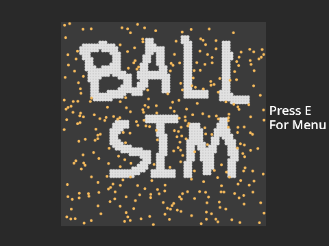 Optimized Ball Simulation V1.1