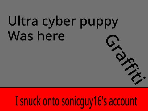 Ultracyberpuppy was here