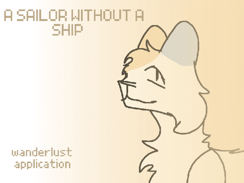 > ❝ SAILOR WITHOUT A SHIP ❞ a FOR-FUN wanderlust application !