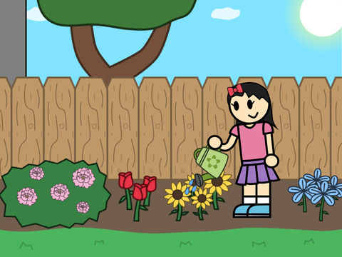 Watering Plants (ART)