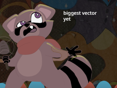 My biggest vector yet. Lloyd and Rambley...