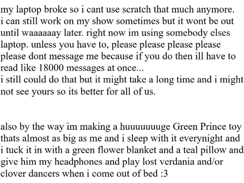 i cant use scratch anymore :(