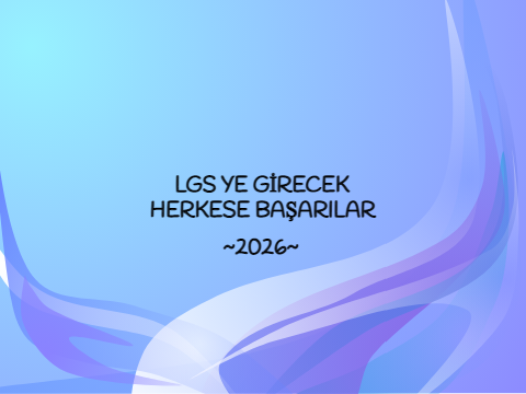 SON 3 AY!