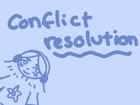 conflict resolution!