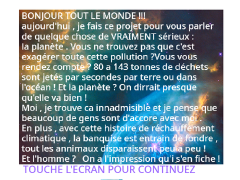 notre planète