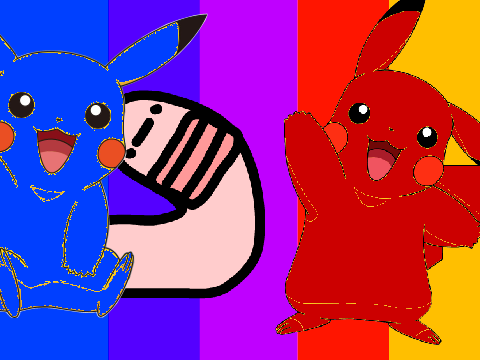 Le Worm met pikachu