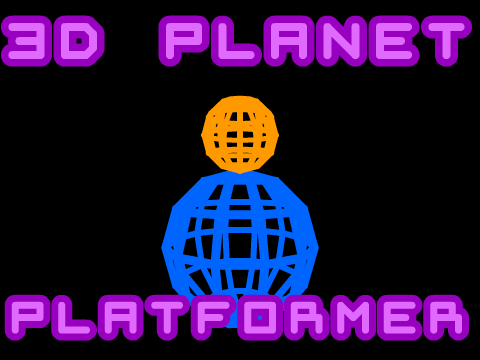 3D Planet Platformer (100% Pen)