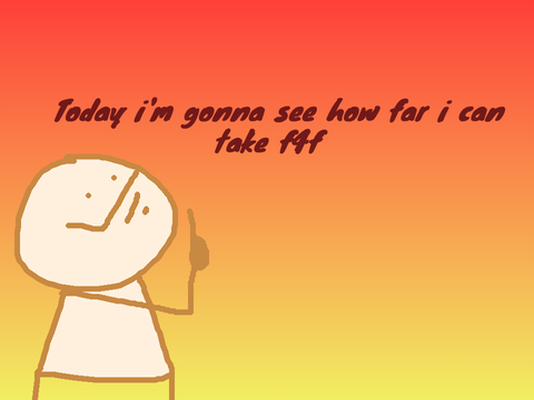 I'm going to see how far i can take f4f #f4f