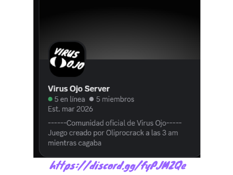 Unete al server de virus ojo!