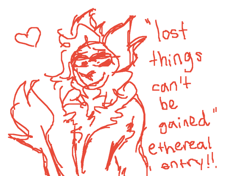 “ lost things can’t be gained “ - ethereal entry !!