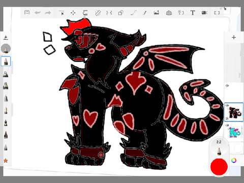 Coloring challenge for main! :3 remix