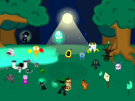 Add a Monster to Glimmering Garden (20)