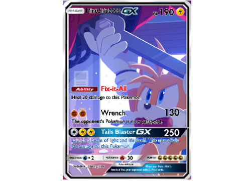 Custom Pokemon card 12 remix