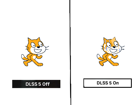 DLSS 5 on