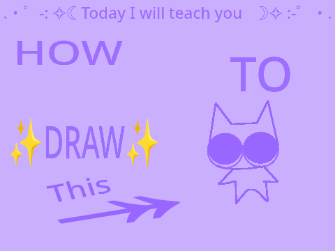 How to draw a cat :3