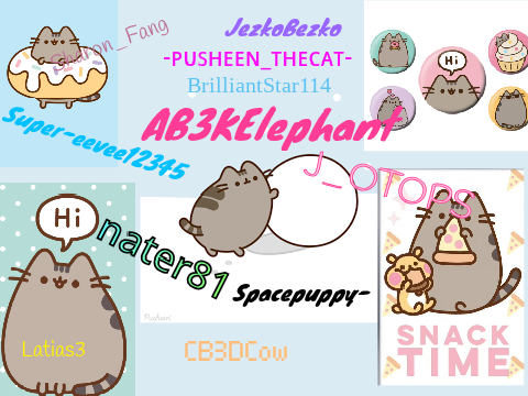 Sign if you love pusheen!! :D  remix remix remix remix remix remix remix remix remix
