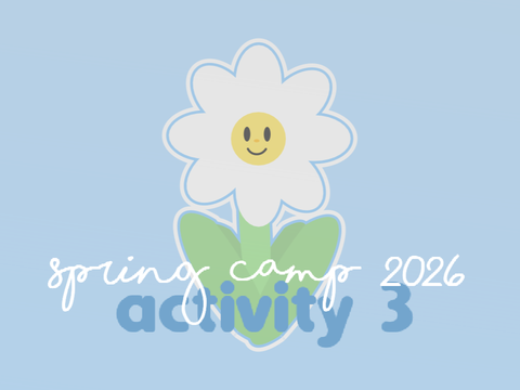 Spring Camp | Activity 3