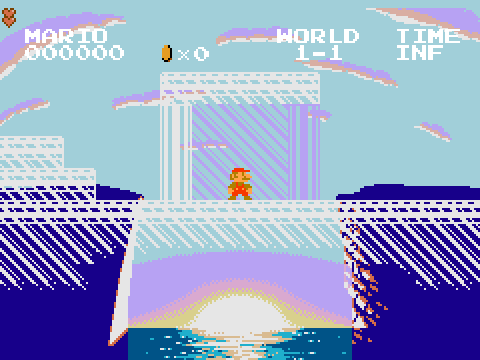 Mario in Jump around Sim