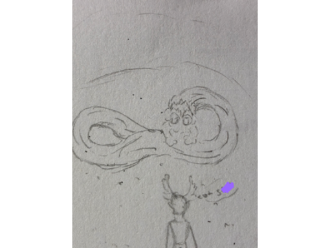 Pre-battle doodles