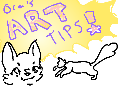 Ora's art tips!