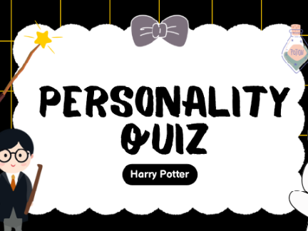 Harry Potter Personality quiz!
