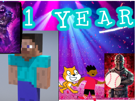 1 year celebration