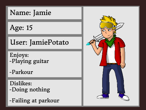 Warped Signup Sheet Jamie