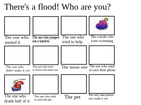 There's a flood! Who are you? remix