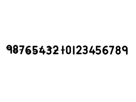 Balanced Enneadecimal numbers