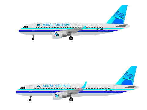 みらいエアラインズ　A320&A321