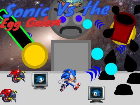Sonic vs. The Egg Golem  