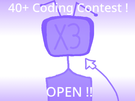 OPEN ! 40+ Coding Contest !