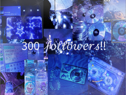 300 Followers ~ Collage/Drawing/Bnnr contest!!