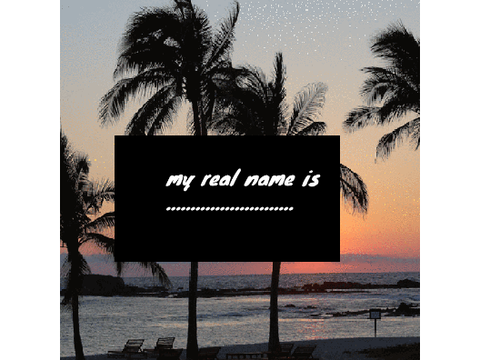 NAME REVEAL........