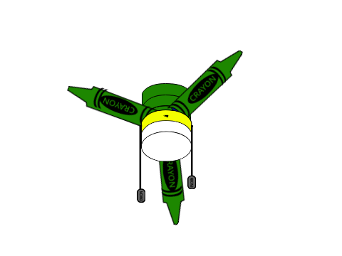 Encon Crayon ceiling fan remix