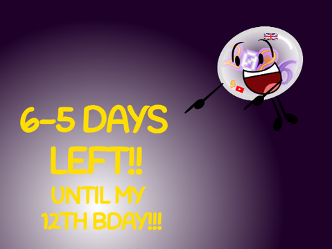 6-5 DAYS!!!