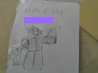 lil thing I made for a frens b-day